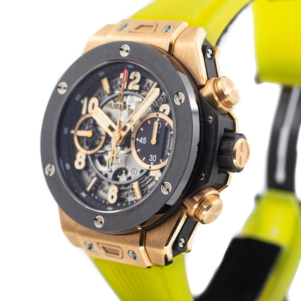 Hublot Big Bang Unico King Gold Ceramic in 42mm