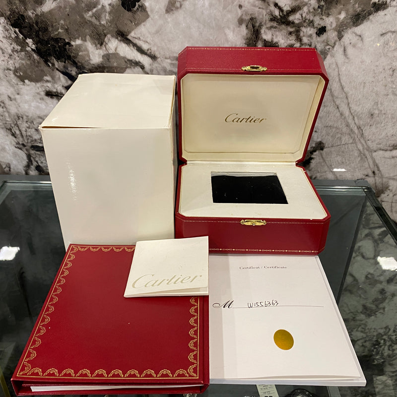 Cartier Tortue in 18k White Gold