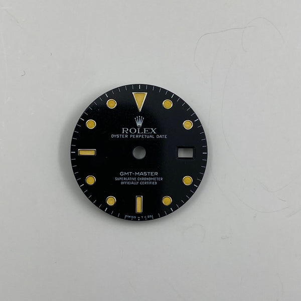 Authentic Rolex GMT Master Black Dial