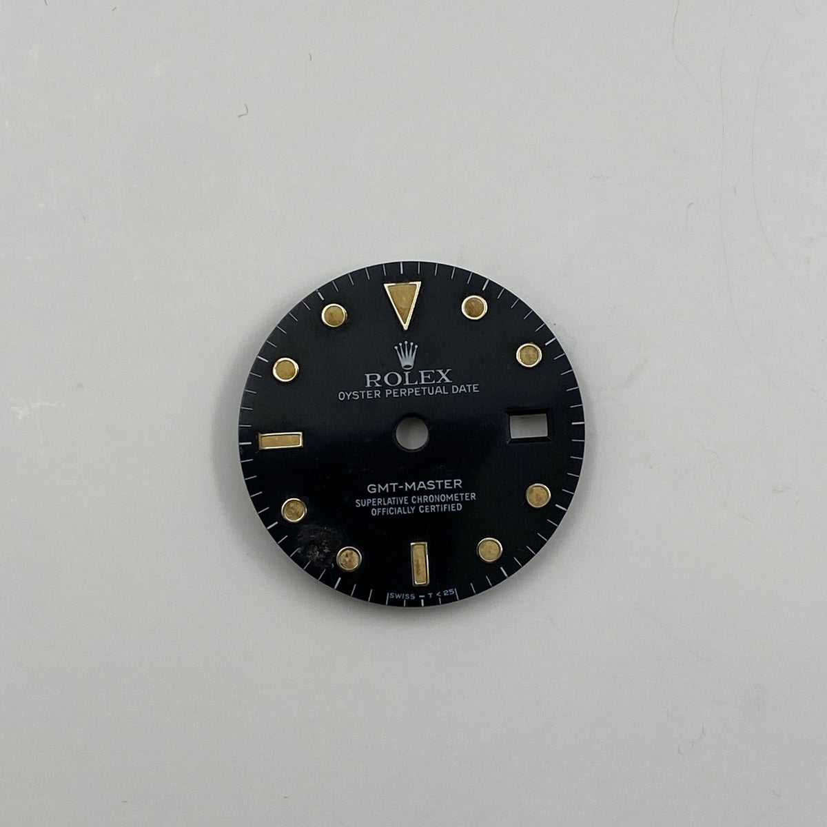 Authentic Rolex GMT Master Dial