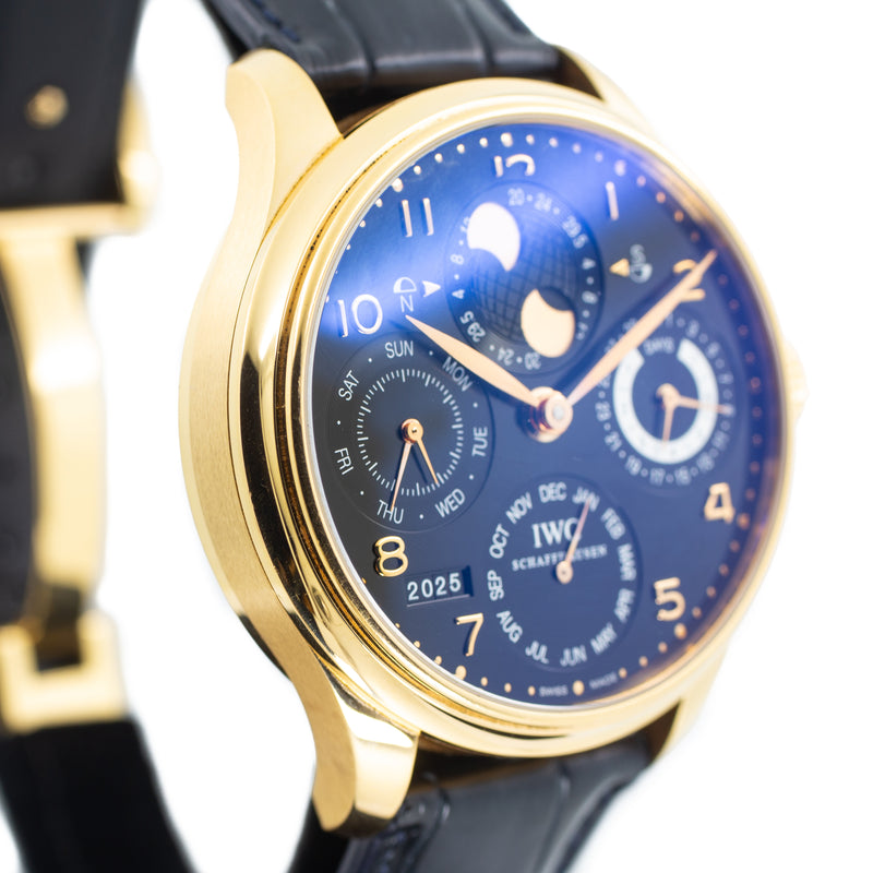 IWC Portuguese Perpetual Calendar In 18K Rose Gold