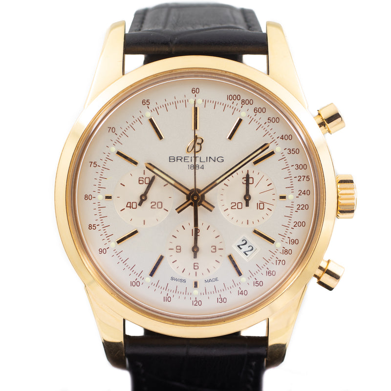 Breitling Transocean Chronograph in Rose Gold