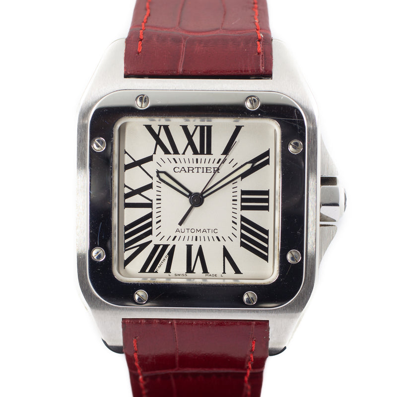 Cartier Santos 100 Large in Steel