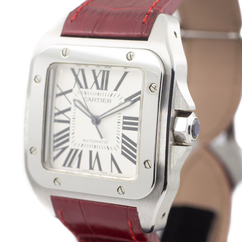 Cartier Santos 100 Large in Steel