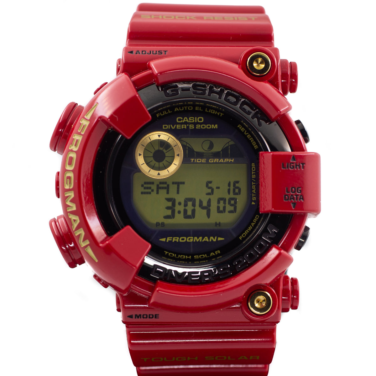 Casio G-Shock Frogman 30th Anniversary Rising Red