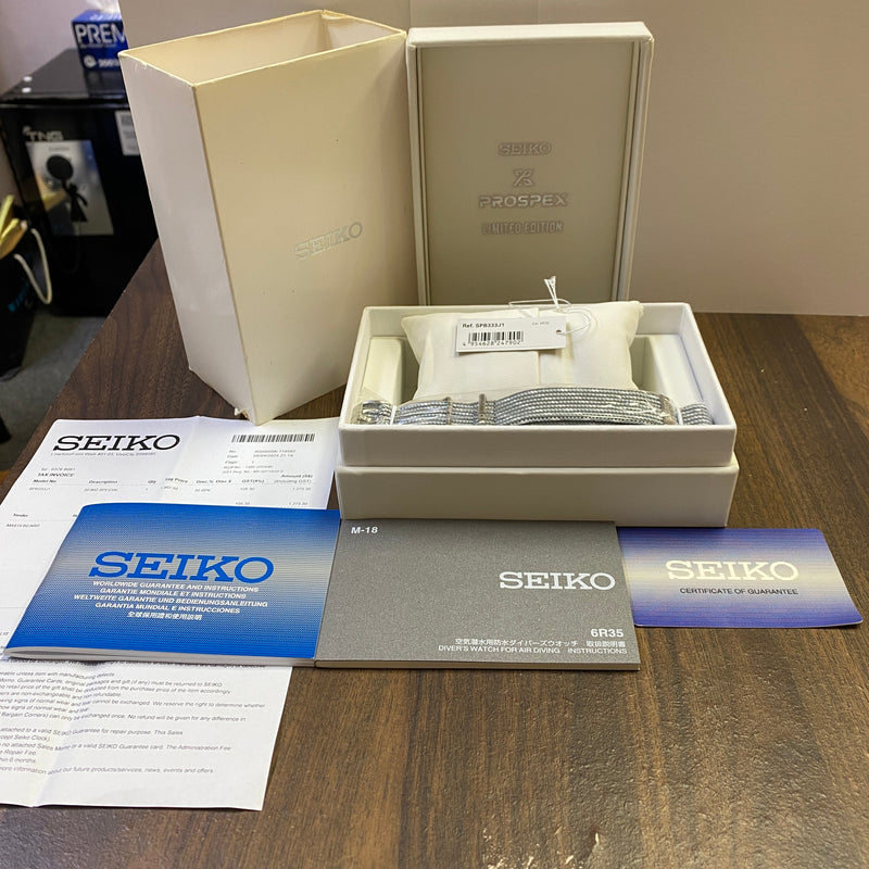 Seiko Prospex 110th Anniversary 'Save the Ocean' Limited Edition