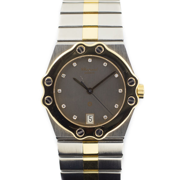 Chopard St Moritz in 18K Gold & Steel
