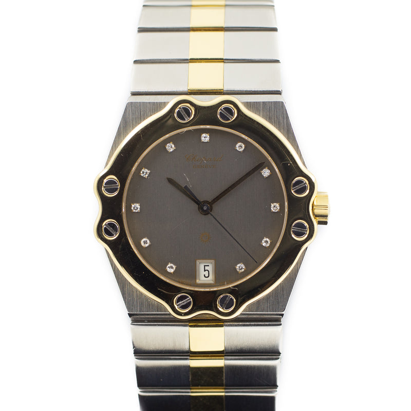 Chopard St Moritz in 18K Gold & Steel