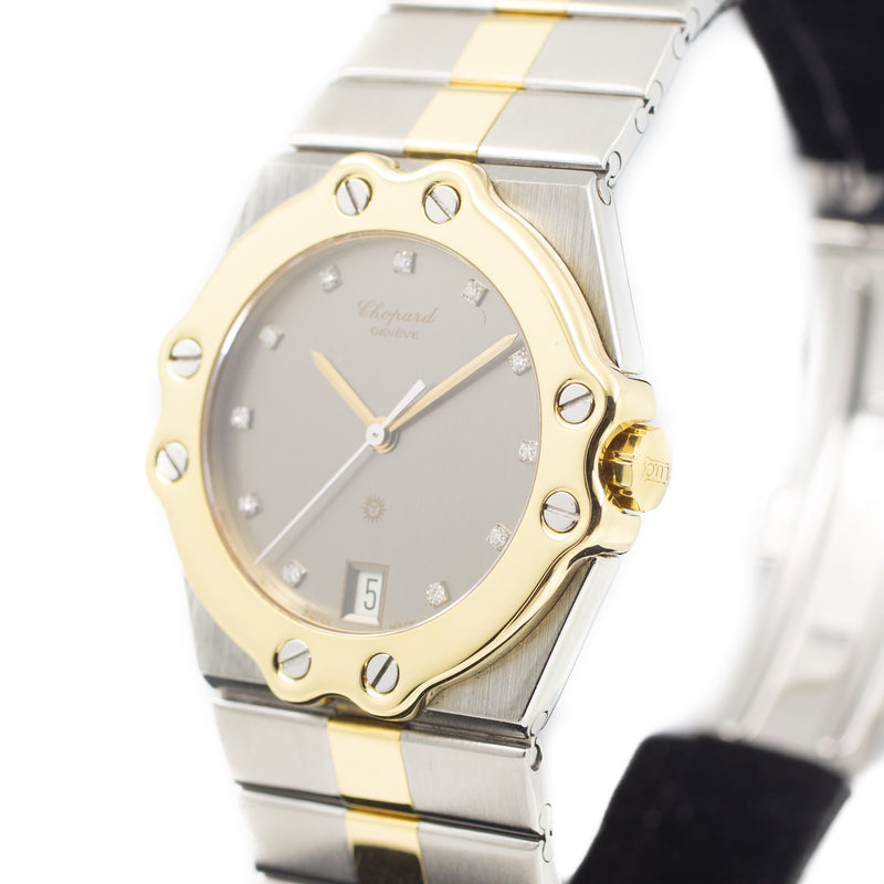 Chopard St Moritz in 18K Gold & Steel