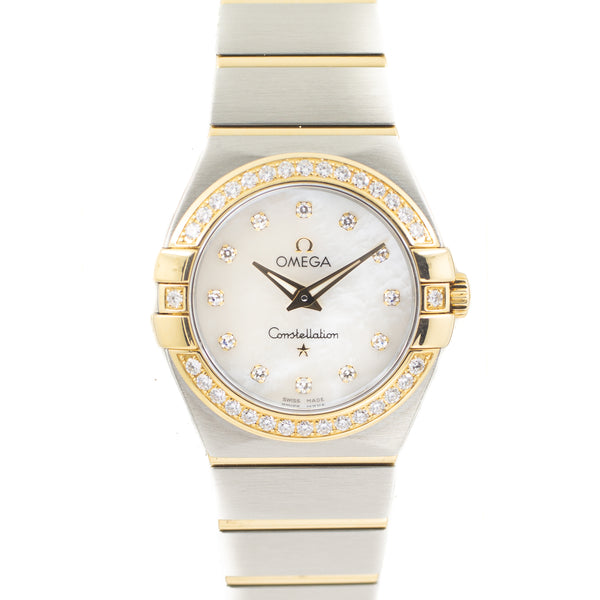 Omega Constellation Quartz in Gold & Steel