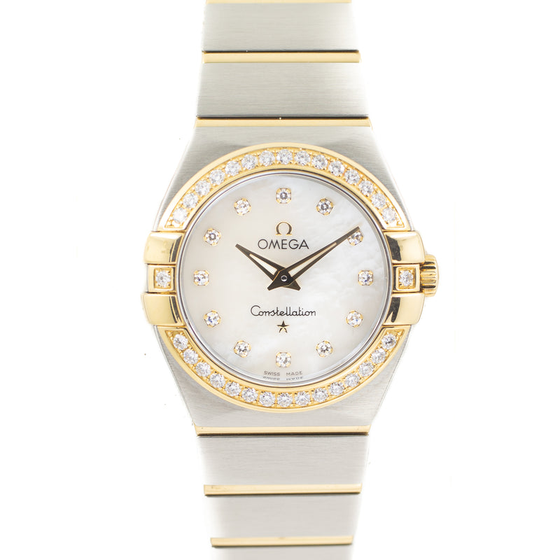 Omega Constellation Quartz in Gold & Steel
