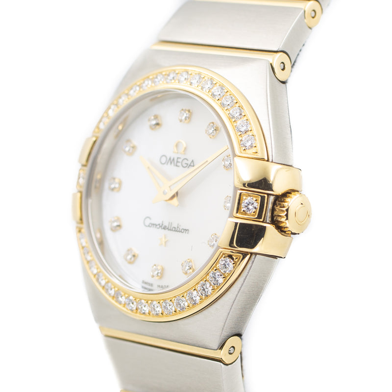 Omega Constellation Quartz in Gold & Steel