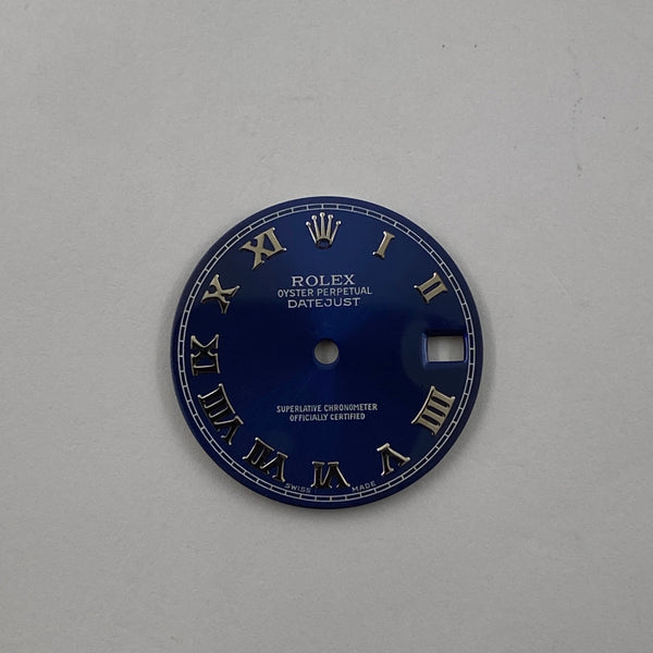 Authentic Rolex Datejust 31 Blue Roman Dial