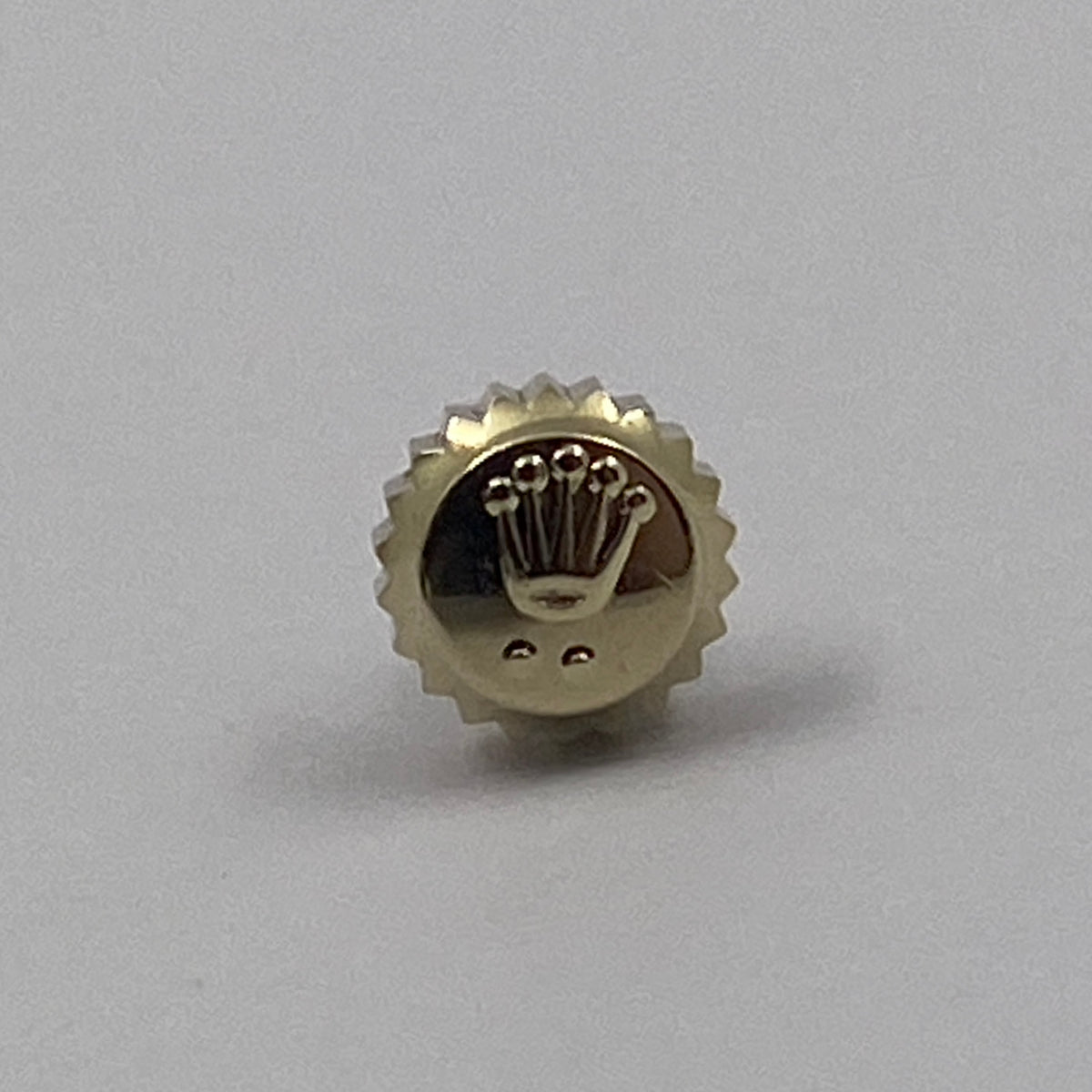 Authentic Rolex 18K White Gold Crown & Stem