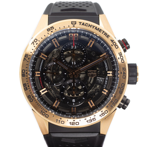 Tag Heuer Carrera in Steel & 18K Rose Gold