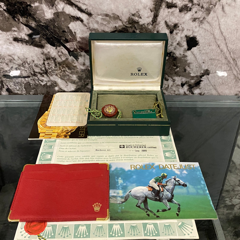 Rolex Datejust 36 in Yellow Gold & Steel