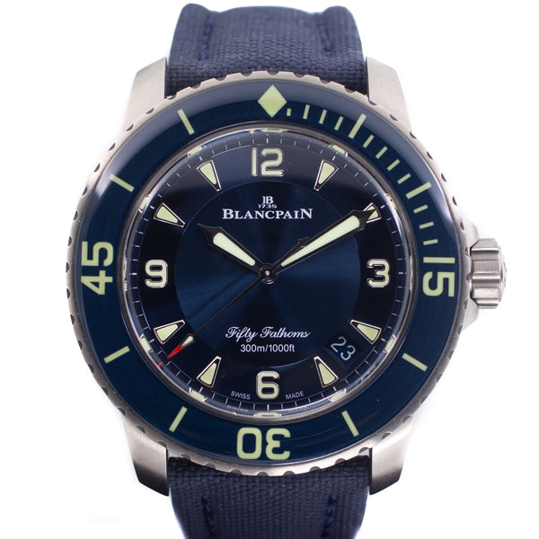 Blancpain Fifty Fathoms in Titanium