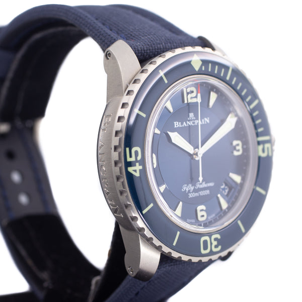 Blancpain Fifty Fathoms in Titanium