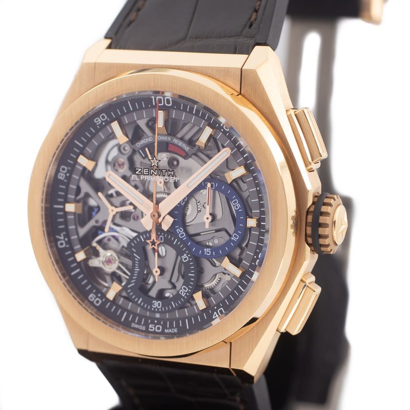 Zenith Defy El Primero 21 in 18K Rose Gold