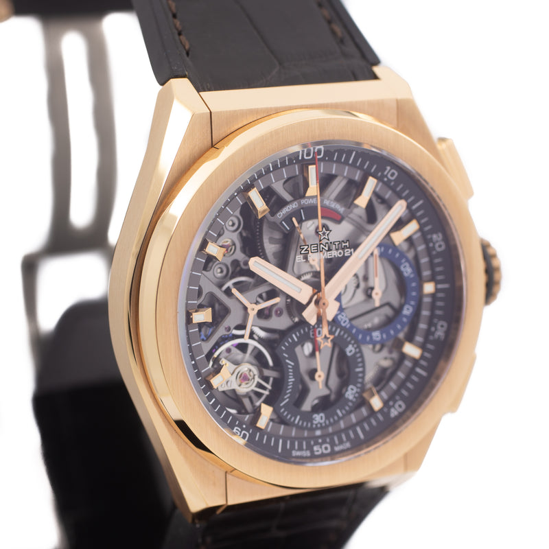 Zenith Defy El Primero 21 in 18K Rose Gold
