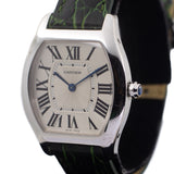 Cartier Tortue in 18k White Gold