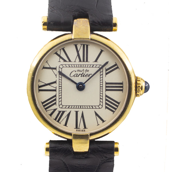 Cartier Gold Mantel Tank Vermeil 925