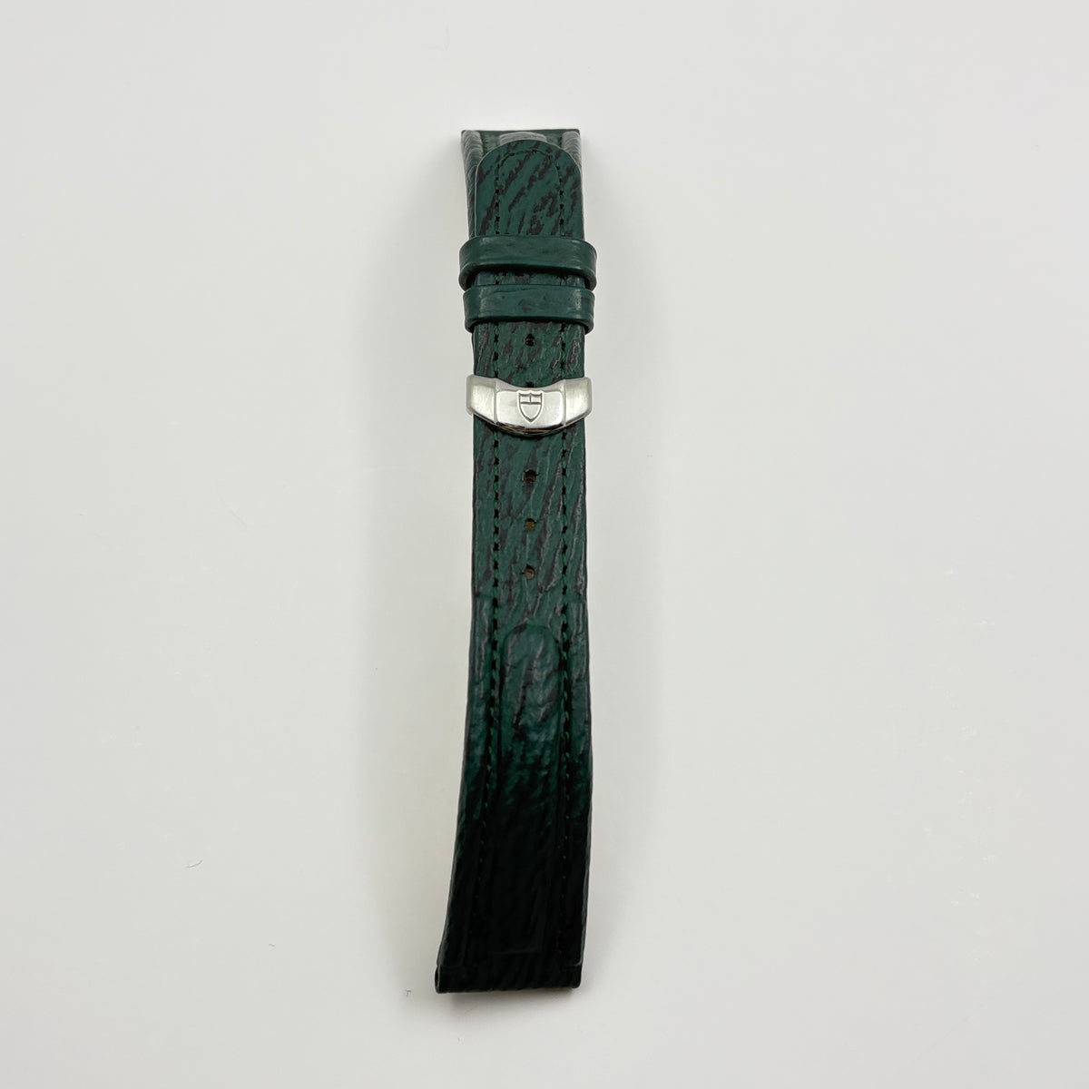 Authentic Tudor Leather Strap with Steel Folding Clasp