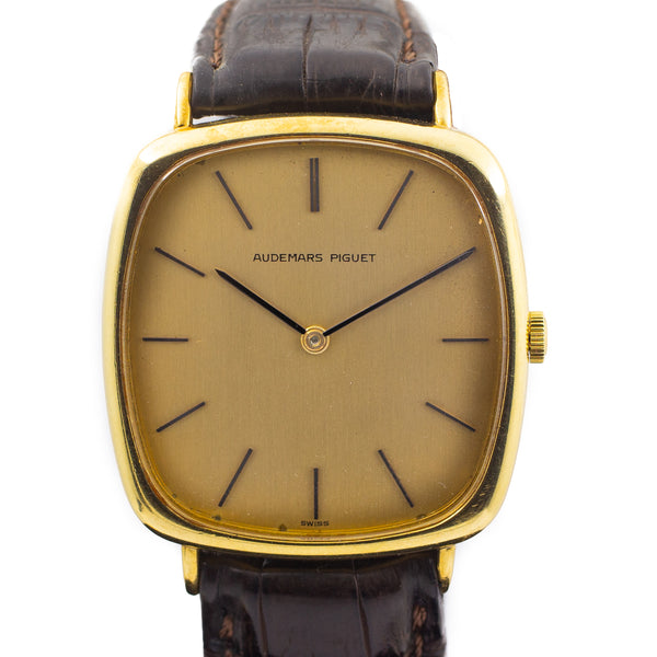 Audemars Piguet Jumbo Cushion in 18K Yellow Gold