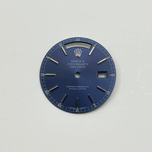 Authentic Rolex Oysterquartz Day-Date 36 Blue Tritium Dial