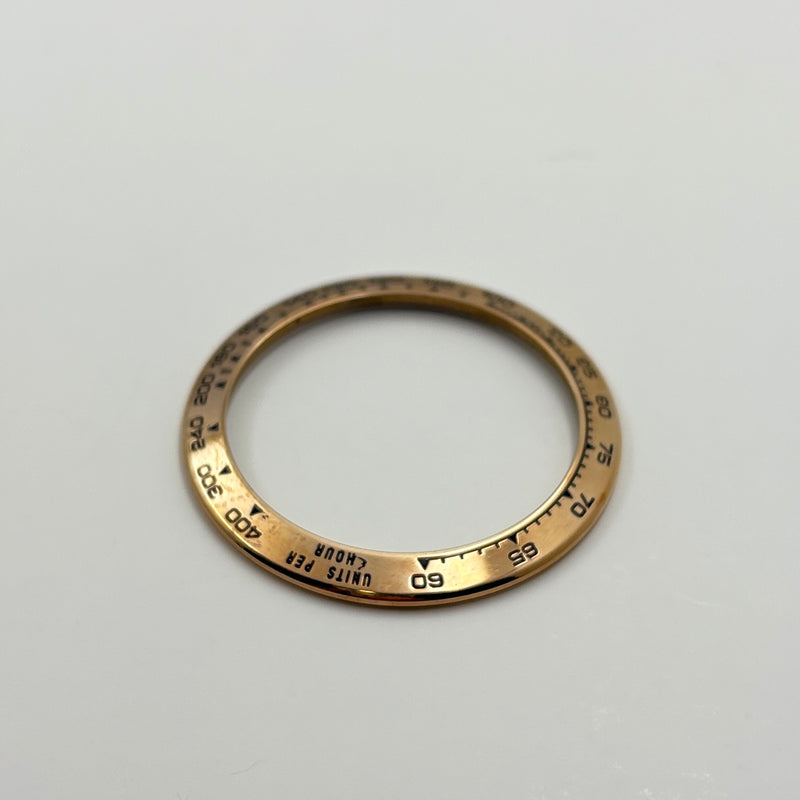 Authentic Rolex Daytona Everrose Gold Bezel With Gasket