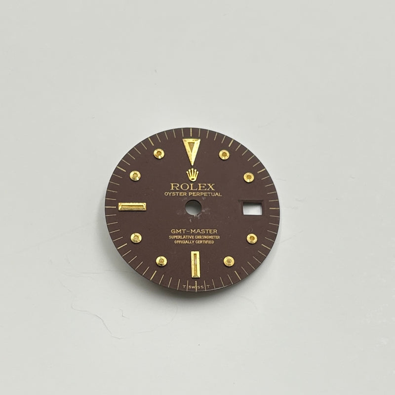 Authentic Rolex GMT-Master Rootbeer Nipple Dial