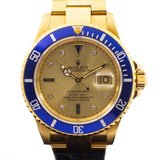 Rolex Submariner Date in 18k Yellow Gold