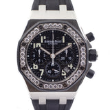Audemars Piguet ROO Ladies Chronograph w/Factory Diamond Bezel
