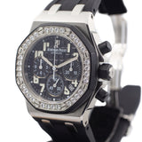 Audemars Piguet ROO Ladies Chronograph w/Factory Diamond Bezel