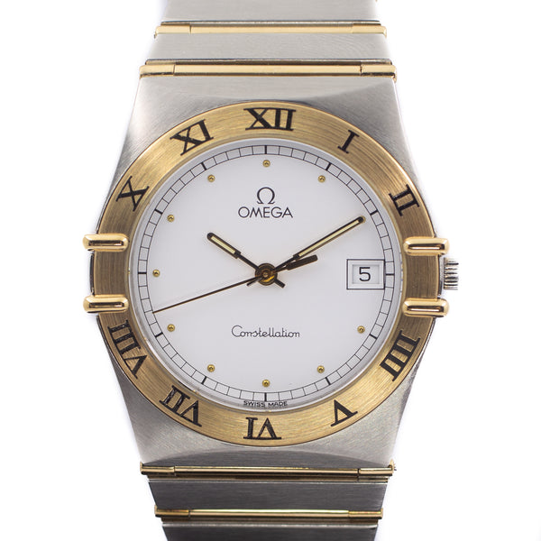 Omega Constellation in 18K gold & steel, Quartz