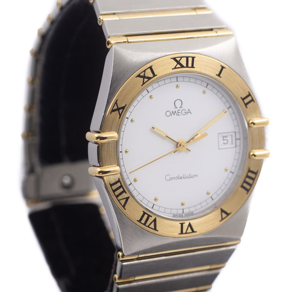 Omega Constellation in 18K gold & steel, Quartz