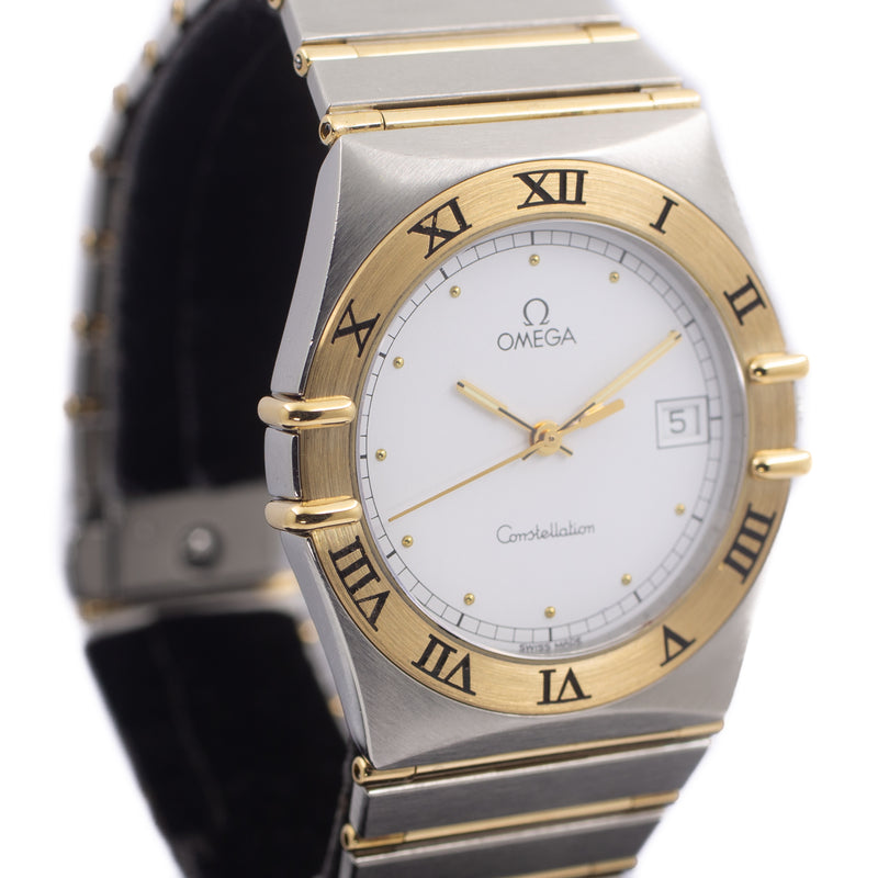 Omega Constellation in 18K gold & steel, Quartz