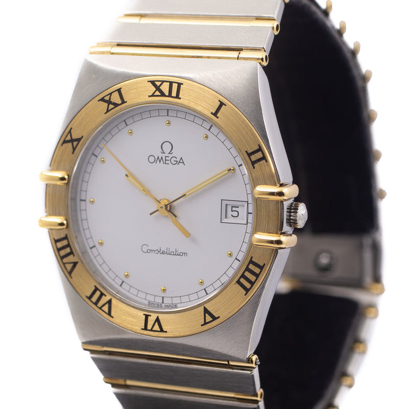 Omega Constellation in 18K gold & steel, Quartz