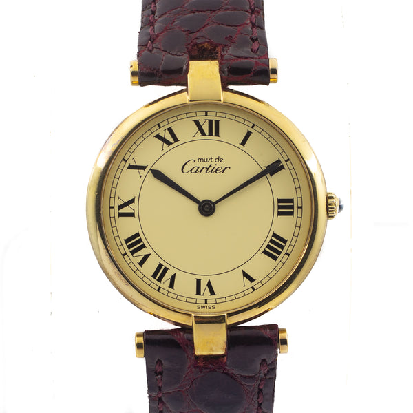 Vintage Cartier Vermeil Must