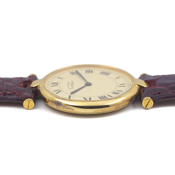 Vintage Cartier Vermeil Must