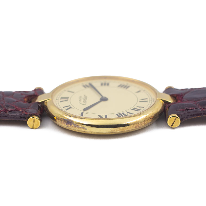 Vintage Cartier Vermeil Must