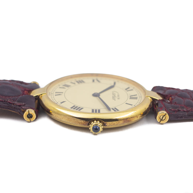 Vintage Cartier Vermeil Must