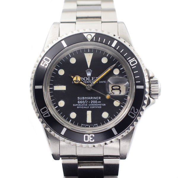 Rolex Vintage Submariner Date in Stainless Steel