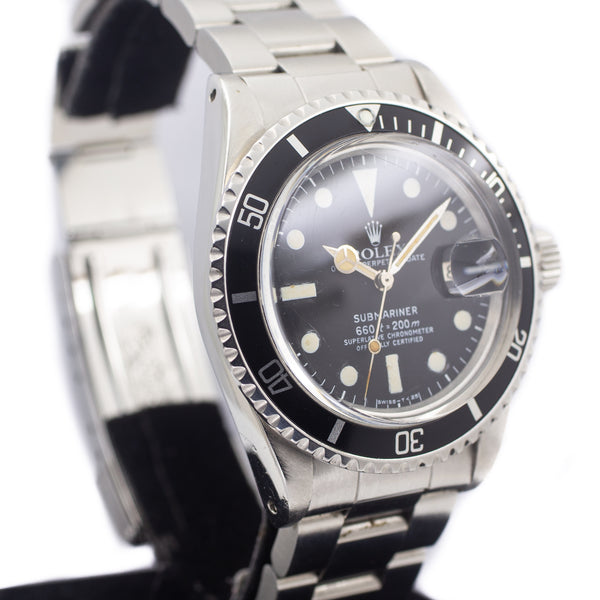 Rolex Vintage Submariner Date in Stainless Steel