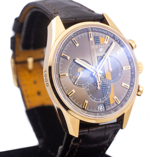 Zenith El Primero Chronomaster Legend of Cohiba in Rose Gold