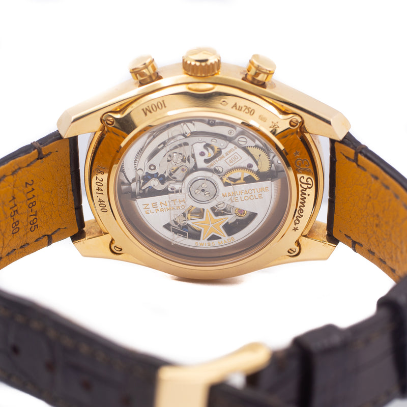 Zenith El Primero Chronomaster Legend of Cohiba in Rose Gold