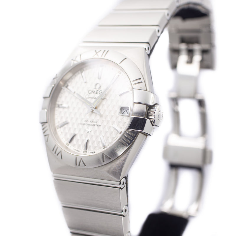 Omega Constellation in Steel