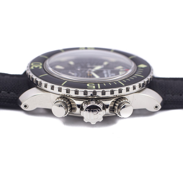 Blancpain Fifty Fathoms Chronograph Flyback in Steel