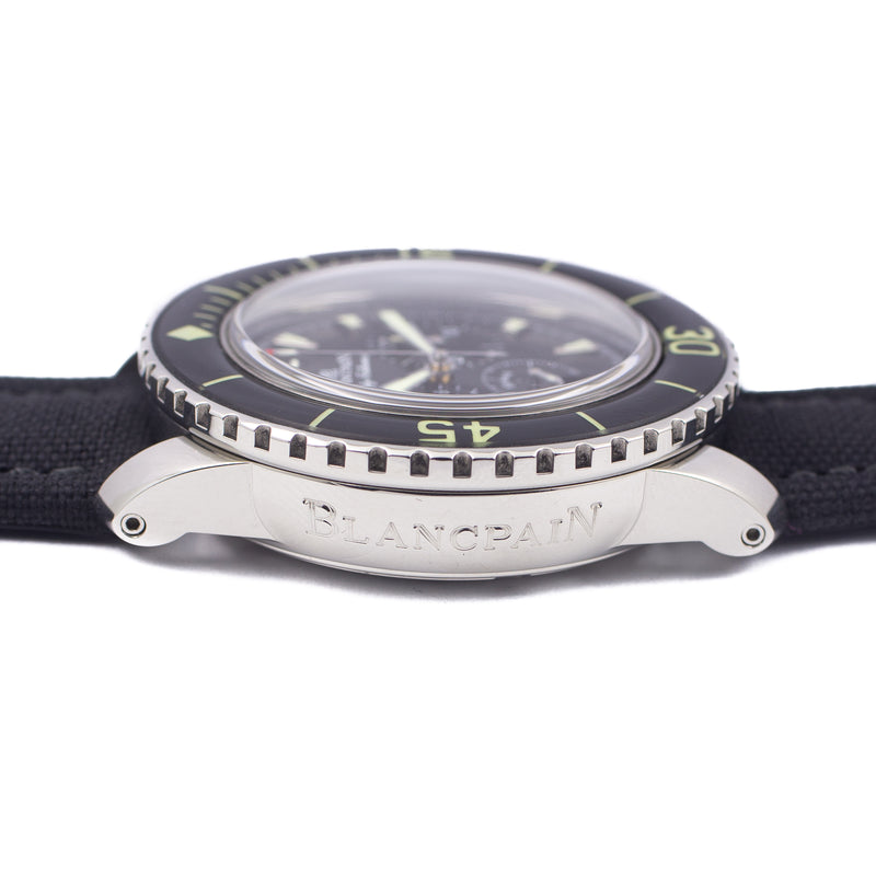 Blancpain Fifty Fathoms Chronograph Flyback in Steel