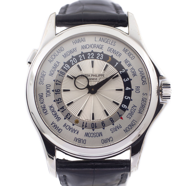 Patek Philippe World Time in 18K White Gold